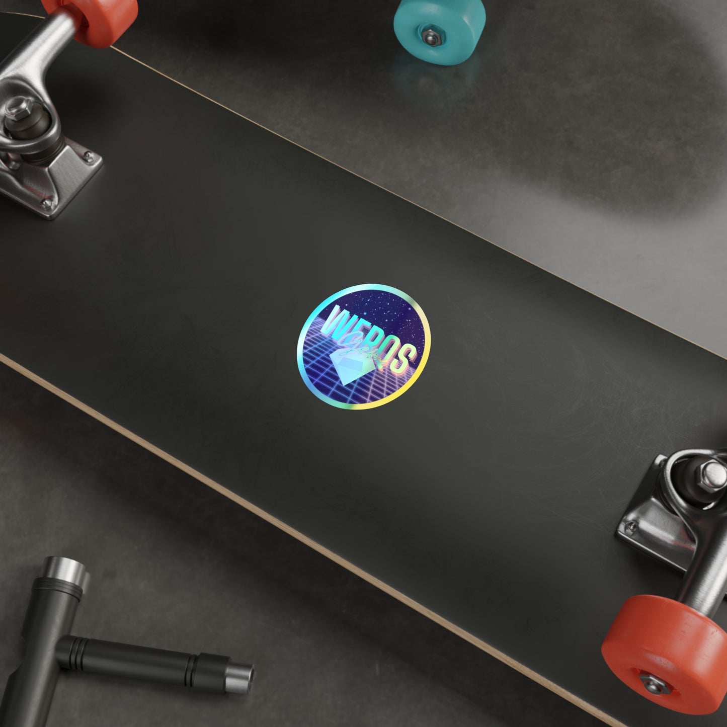 GemWerqs 4eva Holographic Sticker