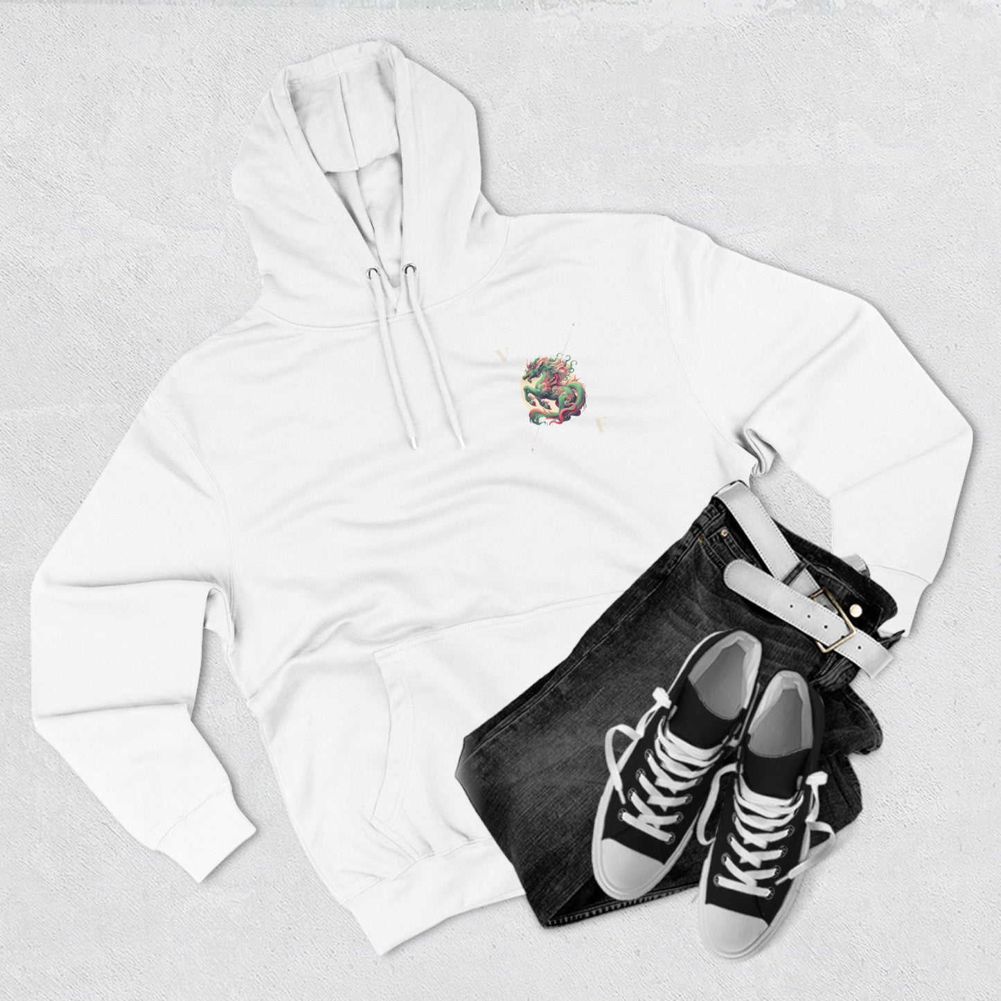 Vintage Fantasy Kirin Edition Lux Fleece Hoodie