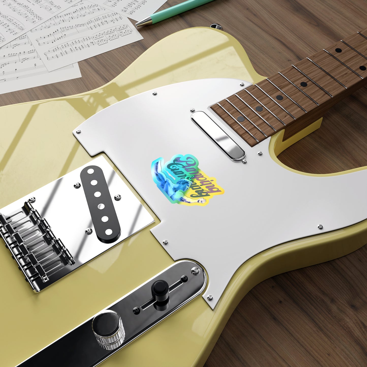 Get Pumped Holographic Die-cut Stickers