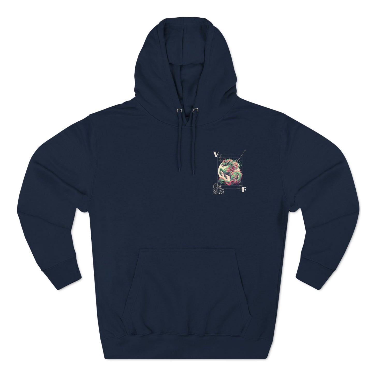 Vintage Fantasy Kirin Edition Lux Fleece Hoodie