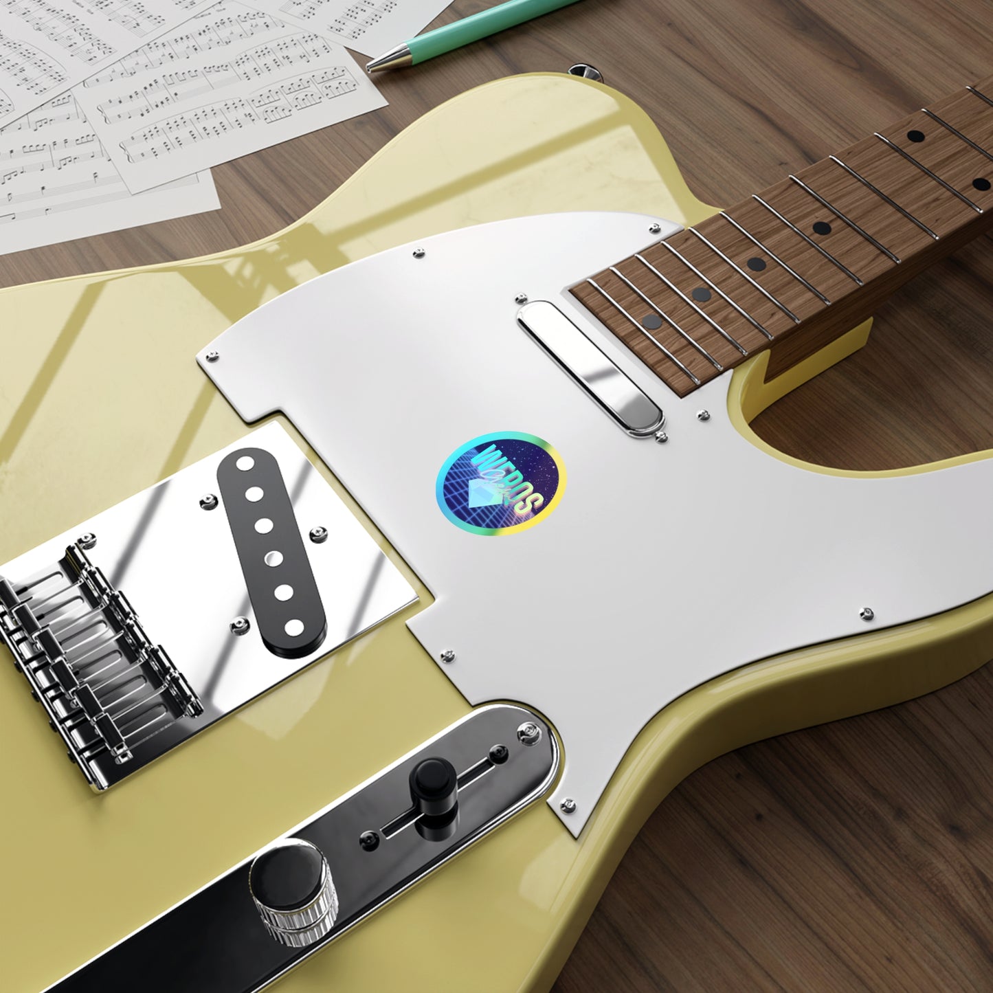 GemWerqs 4eva Holographic Sticker