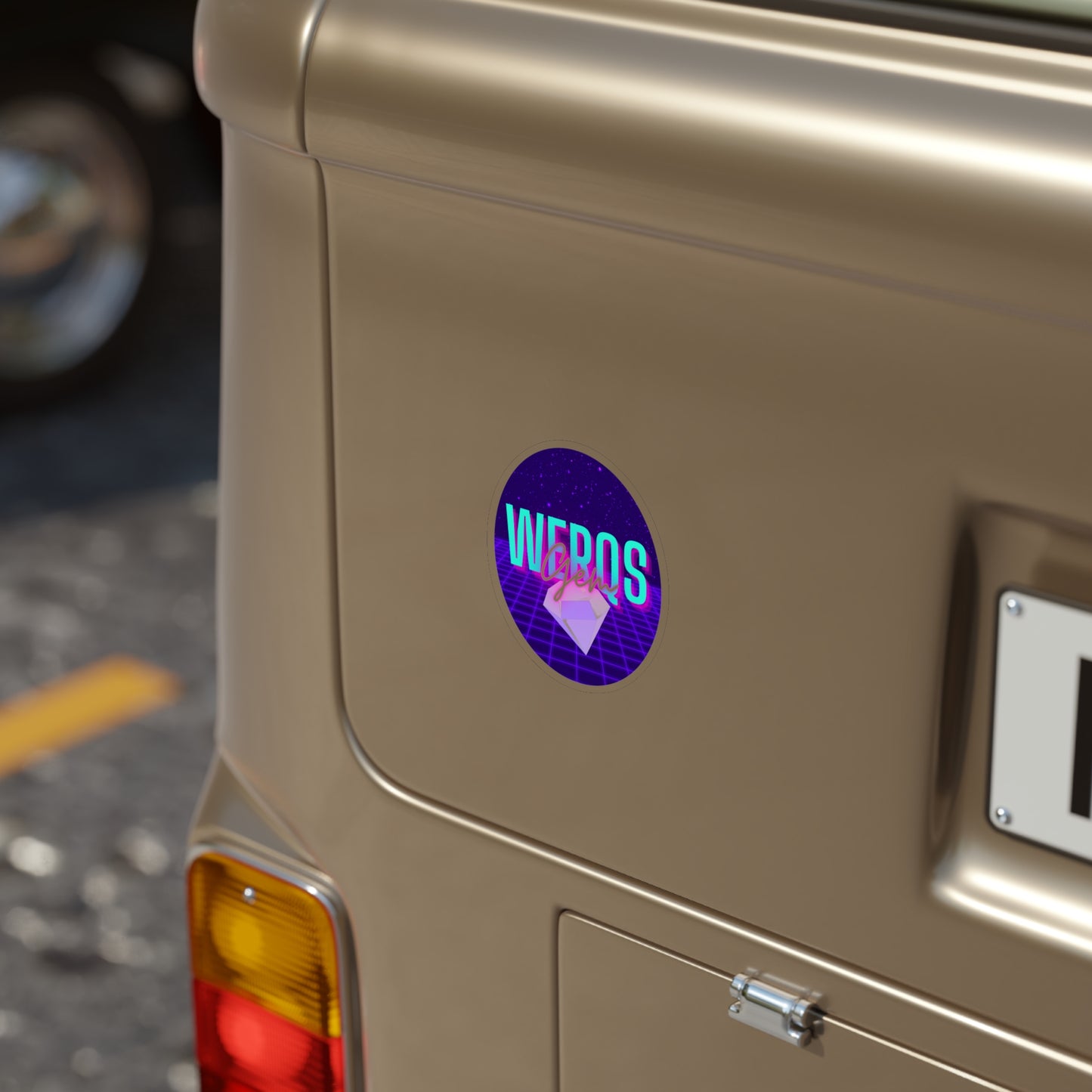GemWerqs 4eva Transparent Outdoor Sticker