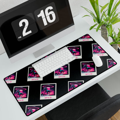 Area 51 Tourism Polaroid Poster Desk Mat