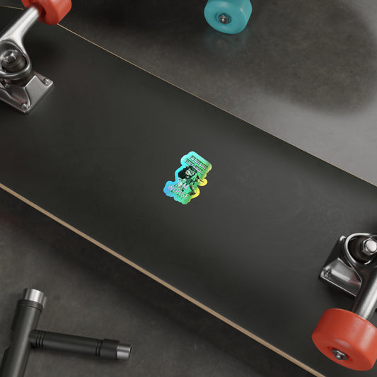 Not Like Other Girls Greta Gremlin Holographic Sticker
