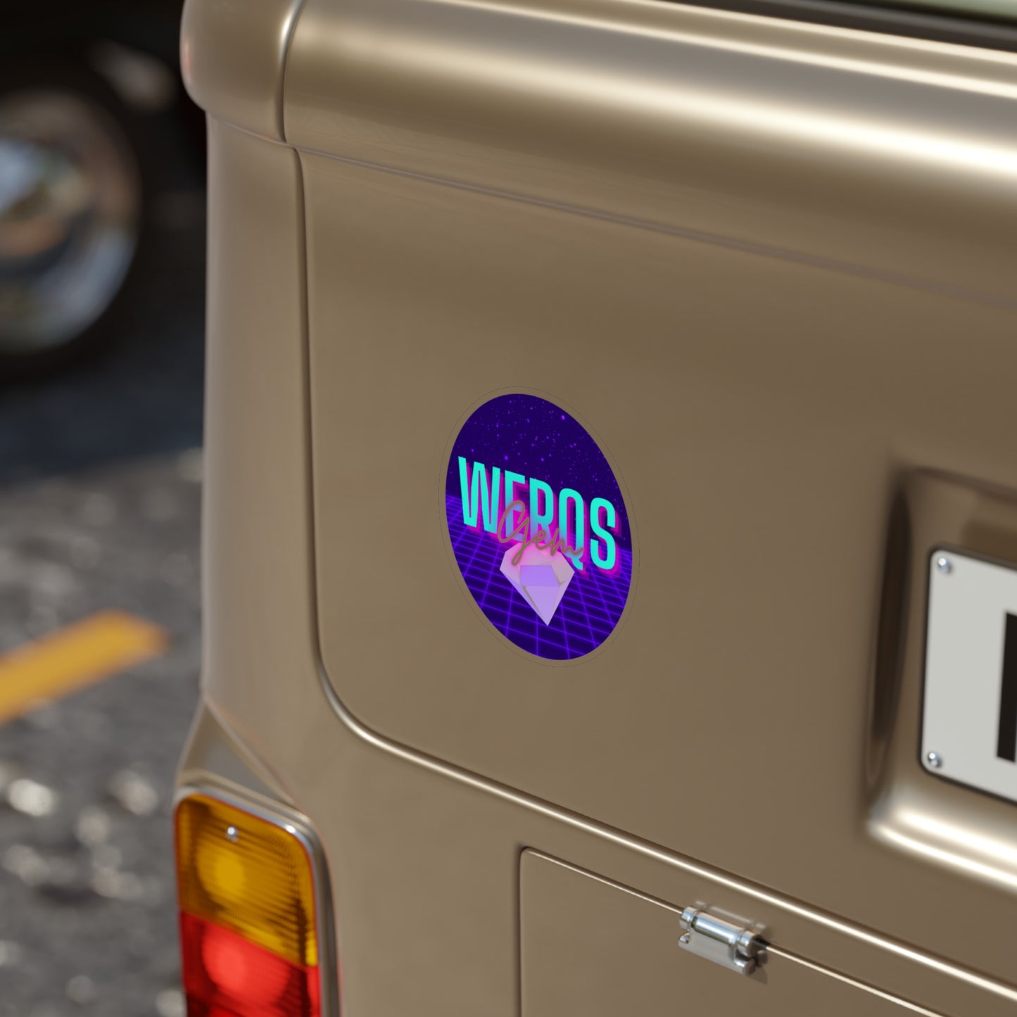 GemWerqs 4eva Transparent Outdoor Sticker