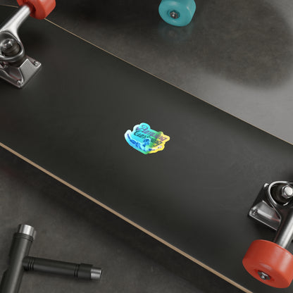 Get Pumped Holographic Die-cut Stickers