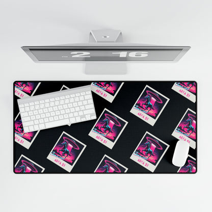 Area 51 Tourism Polaroid Poster Desk Mat